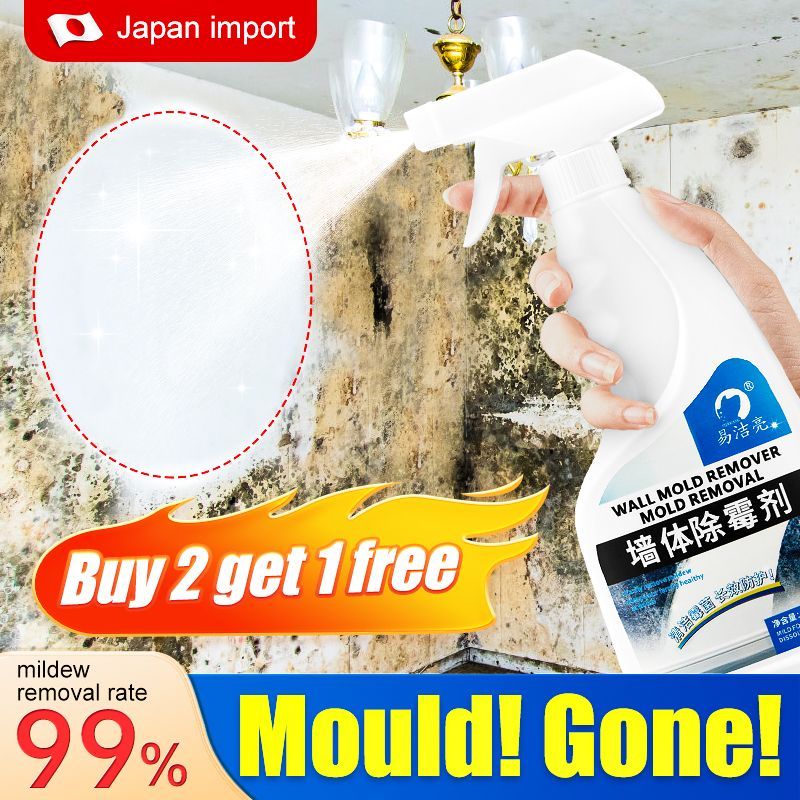🔥🔥Hot In Japan🔥🔥Wall Mold Remover Spray Kitchen Bathroom Wall Mold Wall