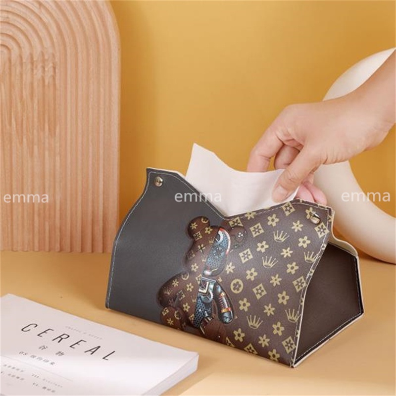 Creative Leather Waterproof Tissue Box Storage Bag Living Room Household  Tissue Holder Car Coffee Table Paper Drawer Bags | Shopee Singapore