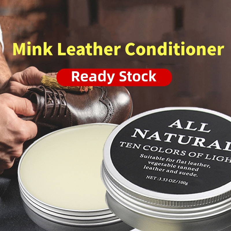 Mink Leather Conditioner Waterproof Leather Boot Conditioner with Mink