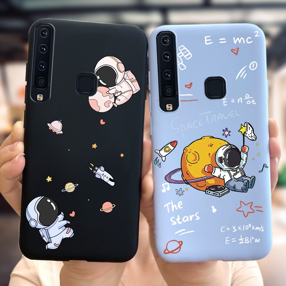 For Samsung Galaxy A7 A9 2018 Case SM-A750F SM-A920F Cover Cute ...