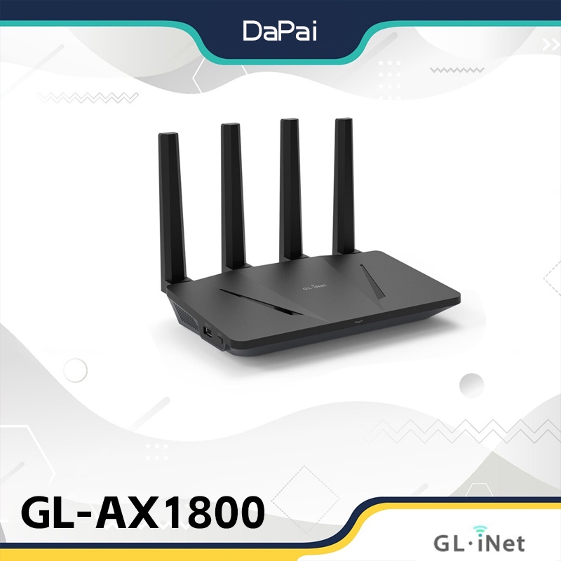 GL.iNet GL-AX1800(Flint) WiFi6 Router store Dual Band Gigabit Wireless Internet Router