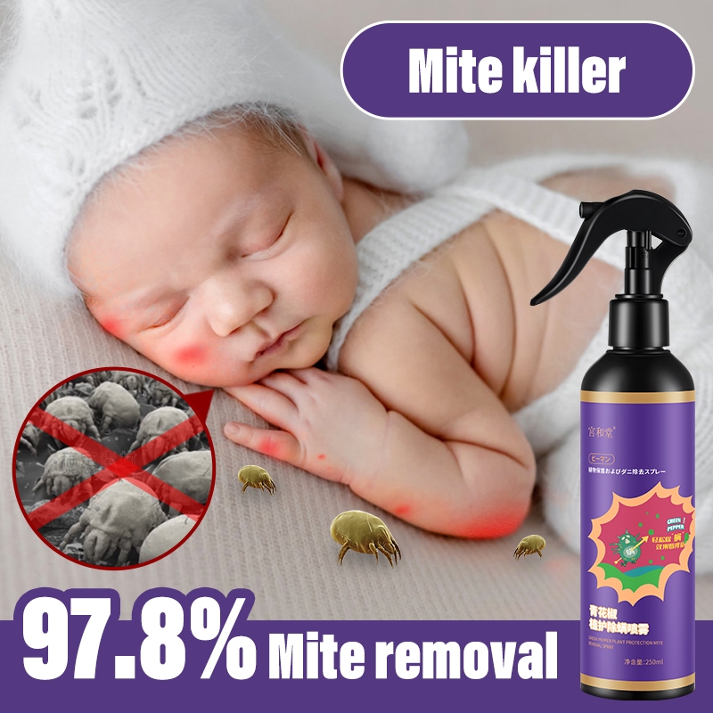 【Shipped In Singapore】Bed Bug Spray Dust Killer Mite Spray Bed Spray
