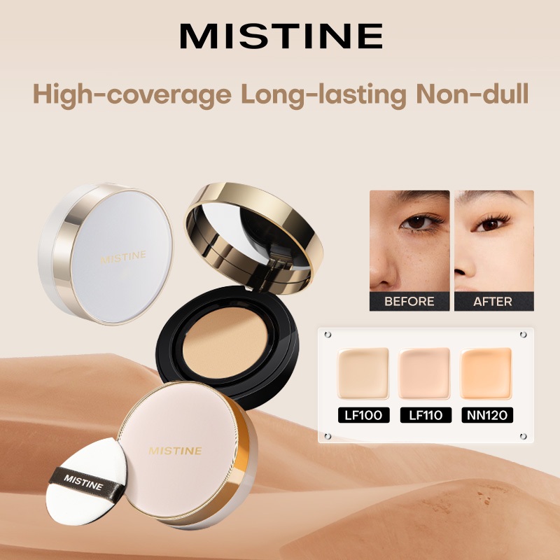  MISTINE Cushion Foundation Breathable Medium Coverage