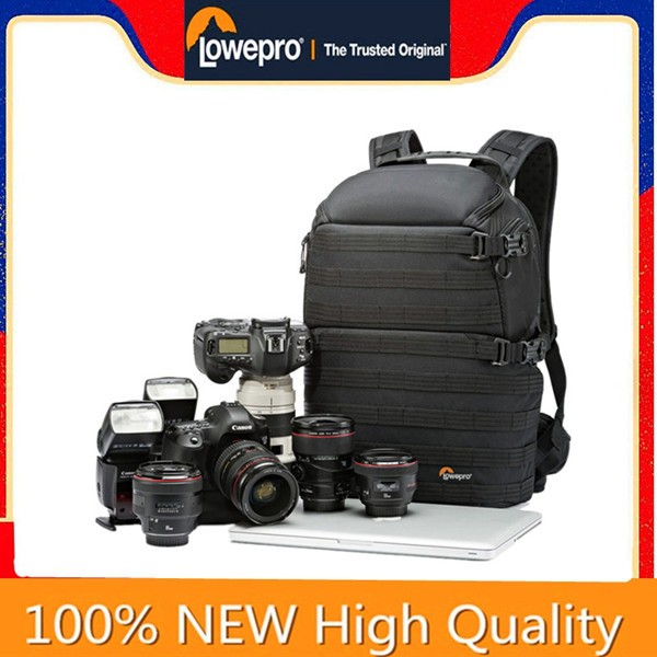 Lowepro ProTactic 450 aw shoulder camera bag SLR camera bag Laptop backpack with all weather Cover 15.6 Inch Laptop Shopee Singapore