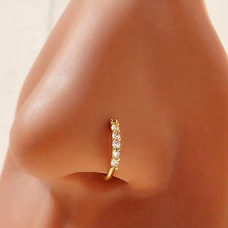 Cute hoop hot sale nose rings