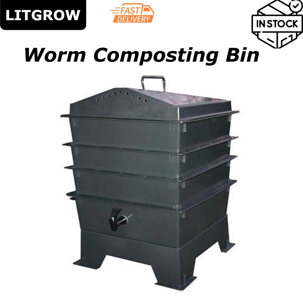 Litgrow Composting Bin Worm Composting Bin Container