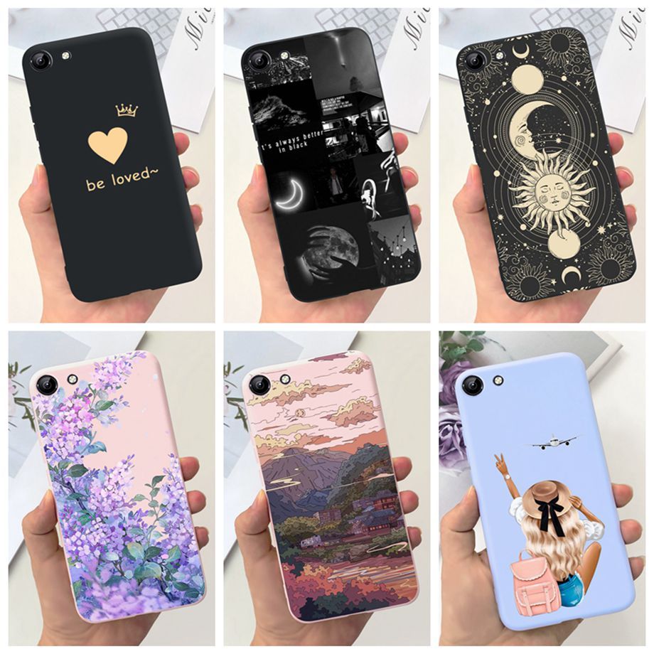 For Vivo 1808 1812 Y81 Y81i Phone Case Matte New 2024 Cool Pattern Bumper  Shell for VivoY81 Y 81i Proective Cover | Shopee Singapore