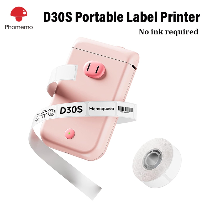 Phomemo D30S Wireless Bluetooth Label Printer | Shopee Singapore