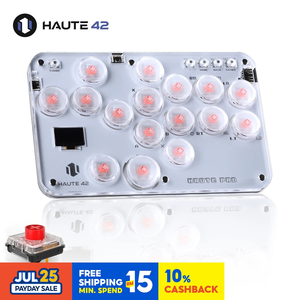 Haute42 Arcade Hitbox Controller Fight Stick PC Joystick Hitbox