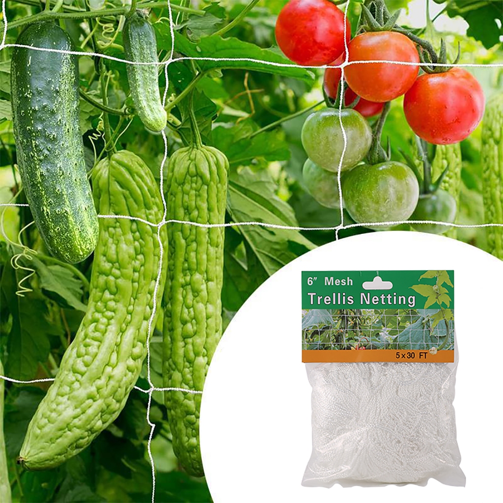 Plants Climbing Net Vegetables Flower Protection Trellis Netting ...