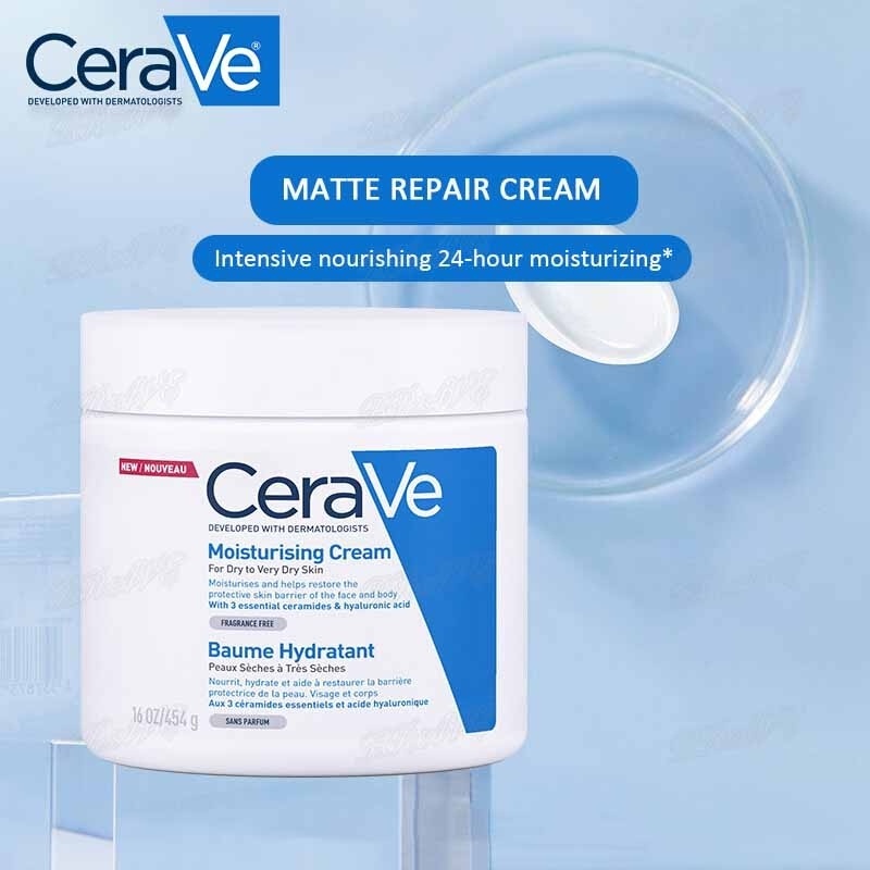 Cerave Moisturizing Cream Daily Ceramides Hyaluronic Acid For Dry Skinmoisturizer （454g 1071