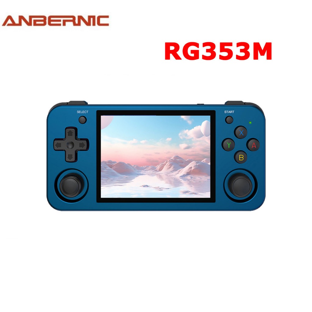 ANBERNIC RG353M Metal Shell RK3566 4:3 Touch Screen 3.5 Inches Linux ...