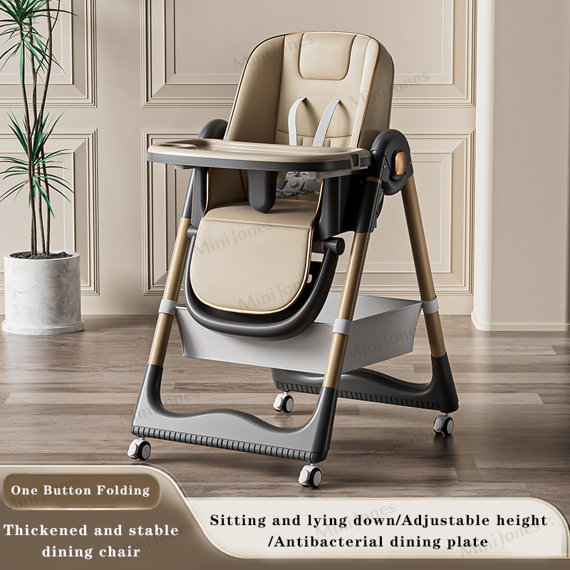 Multifunctional Baby Dining Chair with Adjustable Hight and Back & Tray ...