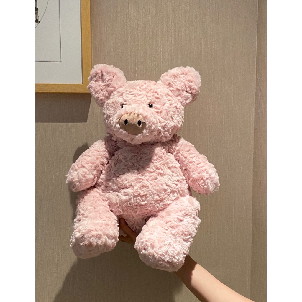 jELLYCAT Barnabus Pig Plush Toy Huge & Medium | Shopee Singapore