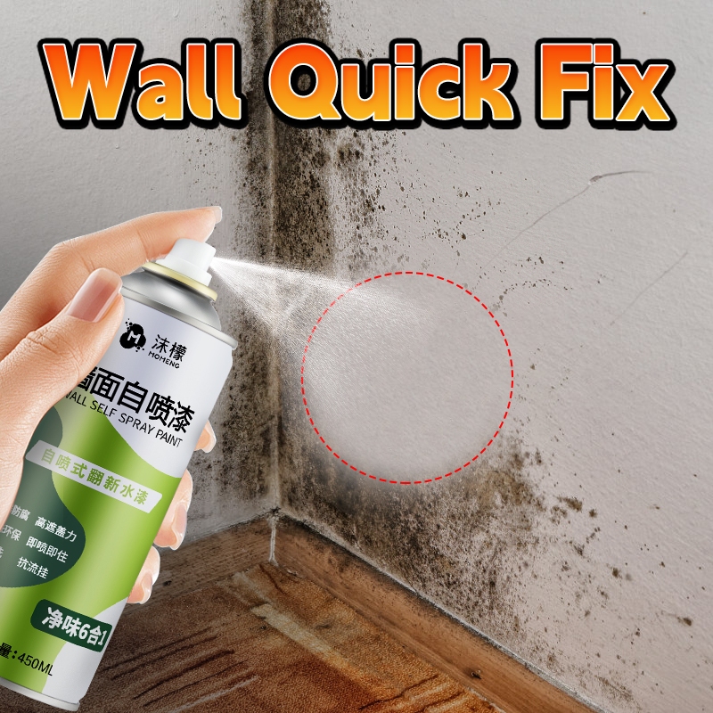 Wall Spray Paint Anti Mould Paint DIY Wall Touch Up Paint Repair Cracks