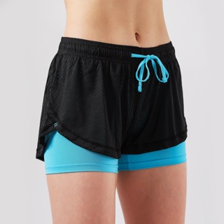 Buy Sillictor 2 in 1 Women Running Shorts Sweat-wikcing Womens Gym Shorts  for Yoga Workout Ladies Sport Shorts Breathable Fast Drying Online at  desertcartSINGAPORE