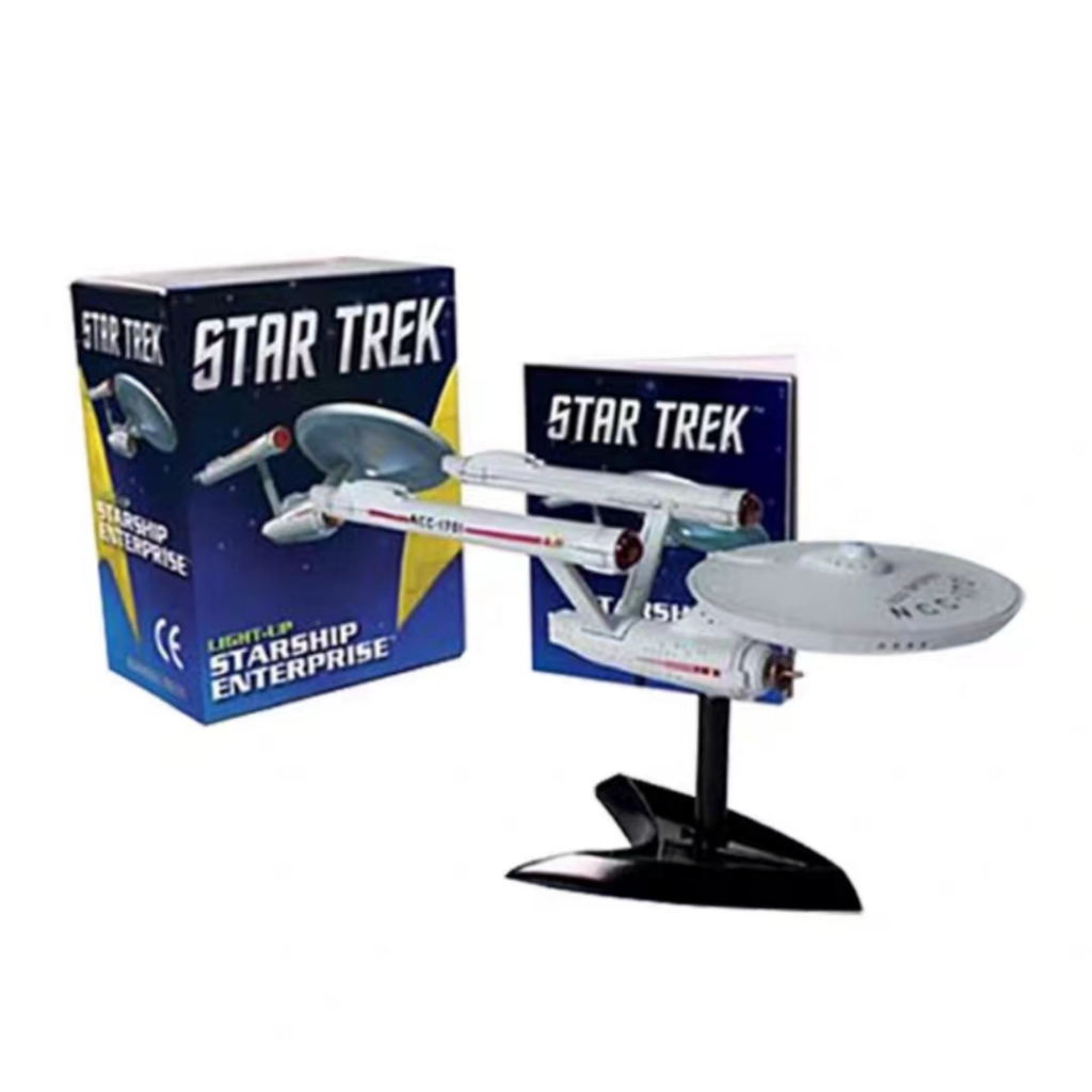 English Star Trek Light-Up Starship Enterprise Star Trek Light-Up ...