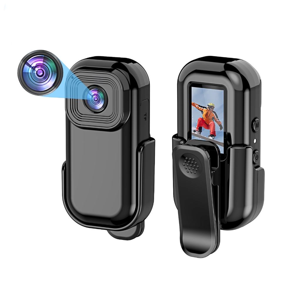 Mini Action Camera HD 1080P Portable WIFI Body Camera Thumb Pets Camera ...