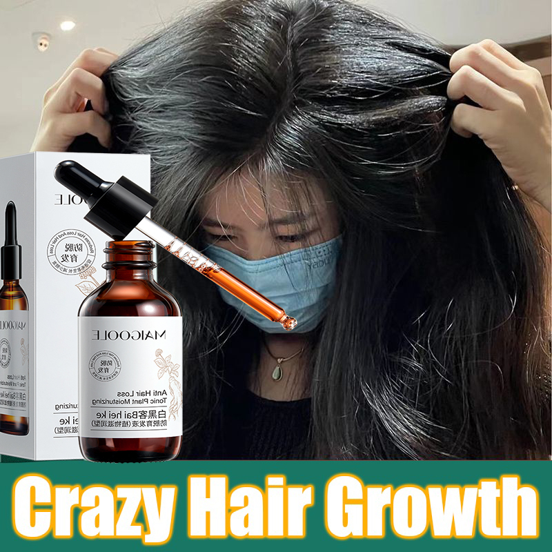 🔥SG seller🔥Hair Growth Serum Ginger Hair Tonic 30ML Hair Growth For Men ...