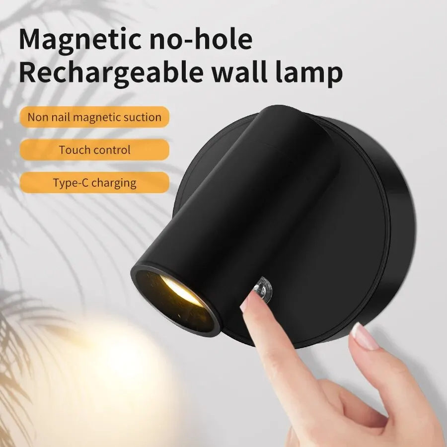 🥳Big Sale🔥95% Off Sg Local Bedside Led Wall Light Bedroom Touch Indoor ...