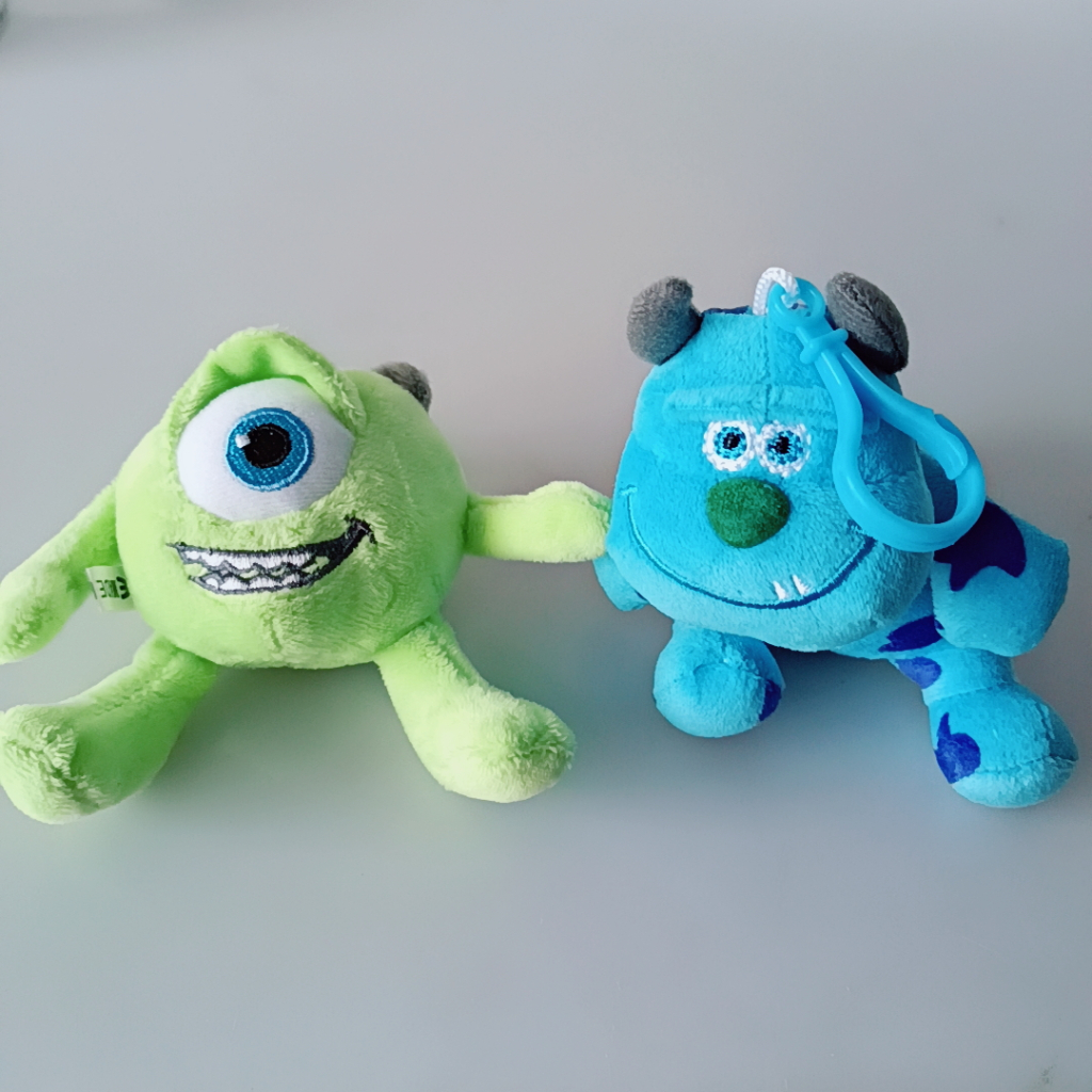 10cm Disney Monsters University Plush Pendant Keychain Toys James P ...