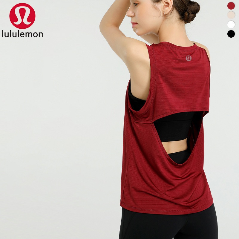Lululemon Women's Black Round Neck Racerback Athletic Pullover Sports –  Shop Thrift World