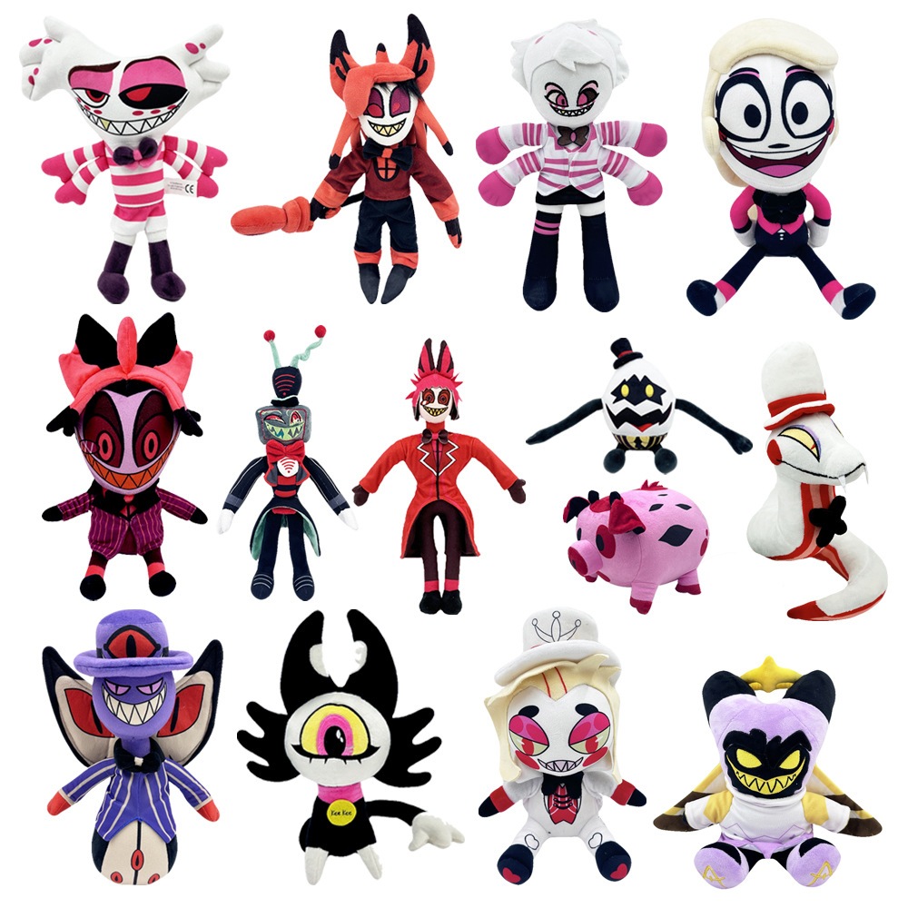 HAZBIN HOTEL plush toy Alastor Hazbin Fat Nuggets gifts for kids ...