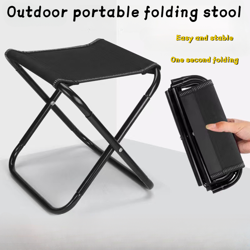 Portable Folding Stool Camping Stool Small Folding Chairs Fishing