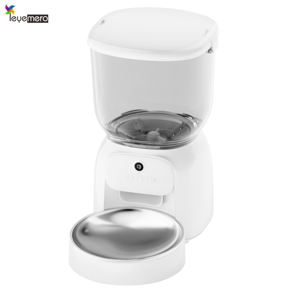Image showcasing DUDUPET Smart Pet Feeder Automatic Cat and Dog Food Dispenser Video ...