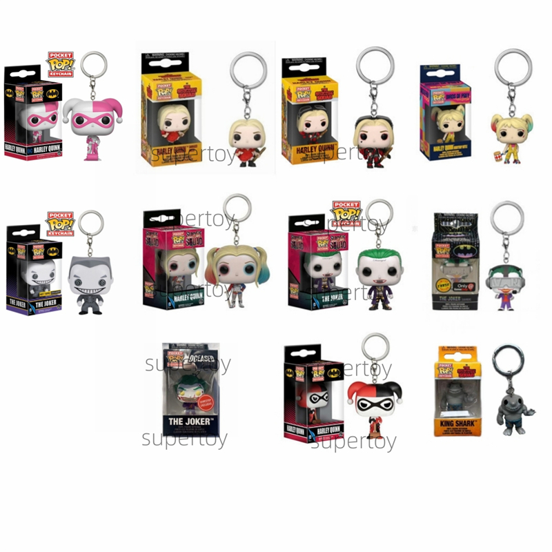 Funko Keychain Pocket POP Keychain: Suicide Squad - The Joker Harley ...