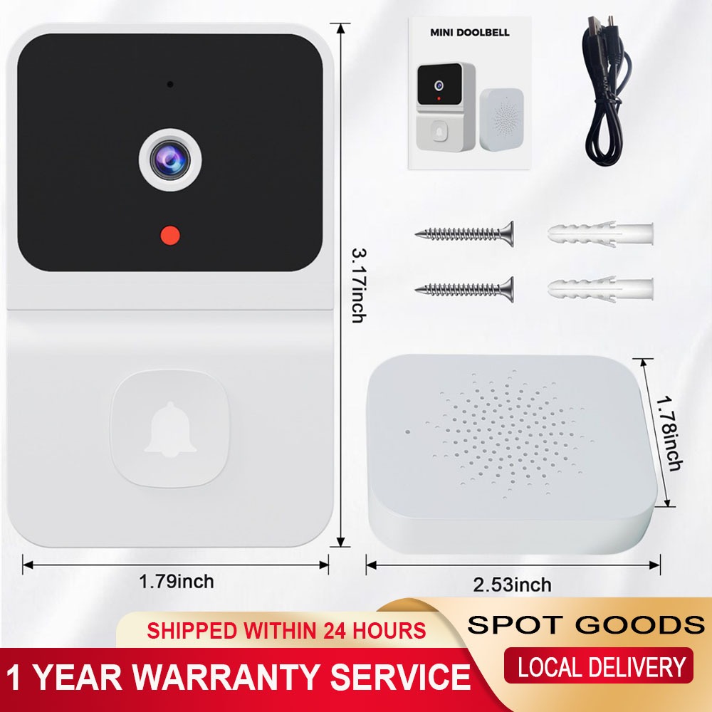 [SG 24Hours Delivery] Doorbell Wireless Smart Visual Doorbell Camera