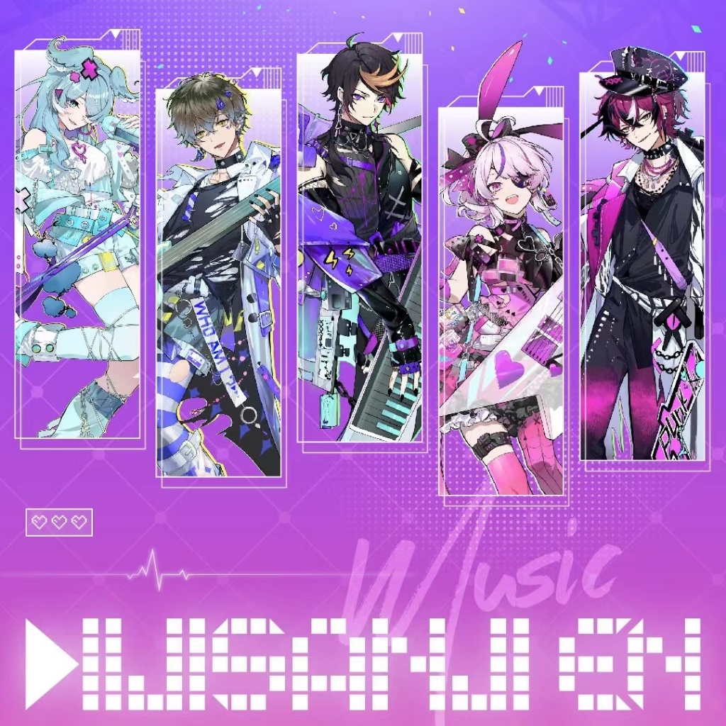 NIJISANJI にじさんじEN x 次元波板糖 中国限定※2024年7月末発送