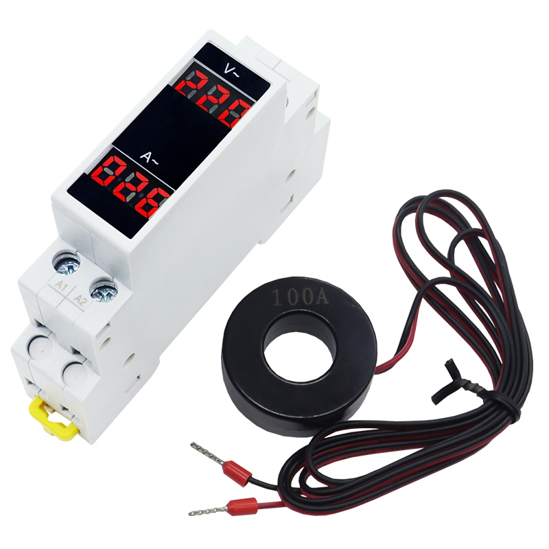 AC80-300V 100A Multi-functional Digital Din Rail C... - Grandado - View #9