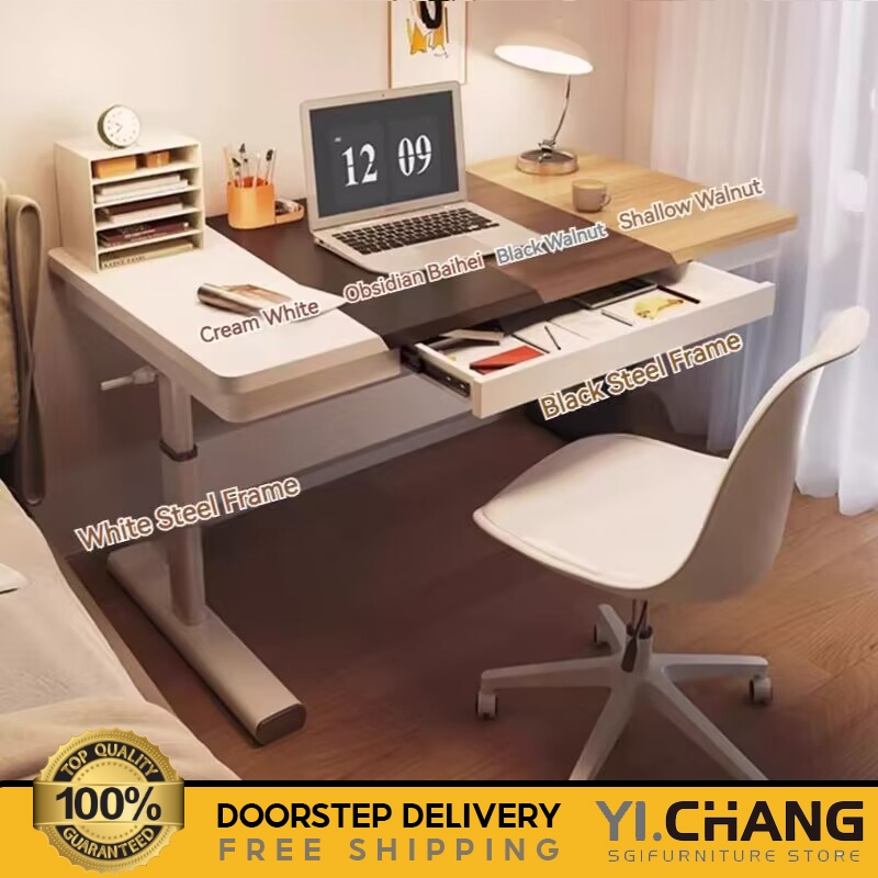Lifting Table With Drawer Computer Desk Desk Student Home Study Table ...