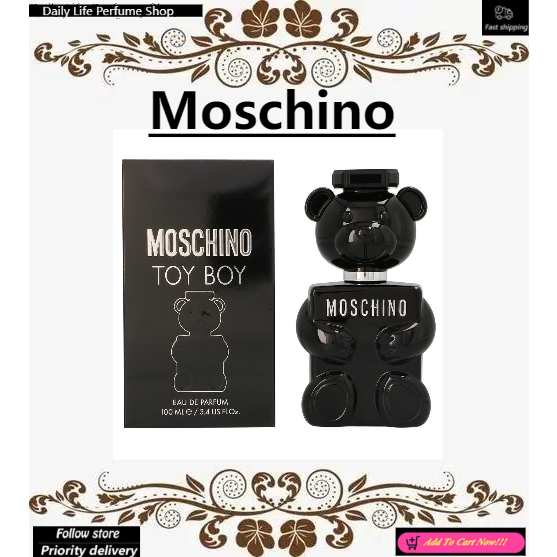 Moschino Toy Boy Eau de Parfum 100ml Woody Men's Perfume | Shopee Singapore