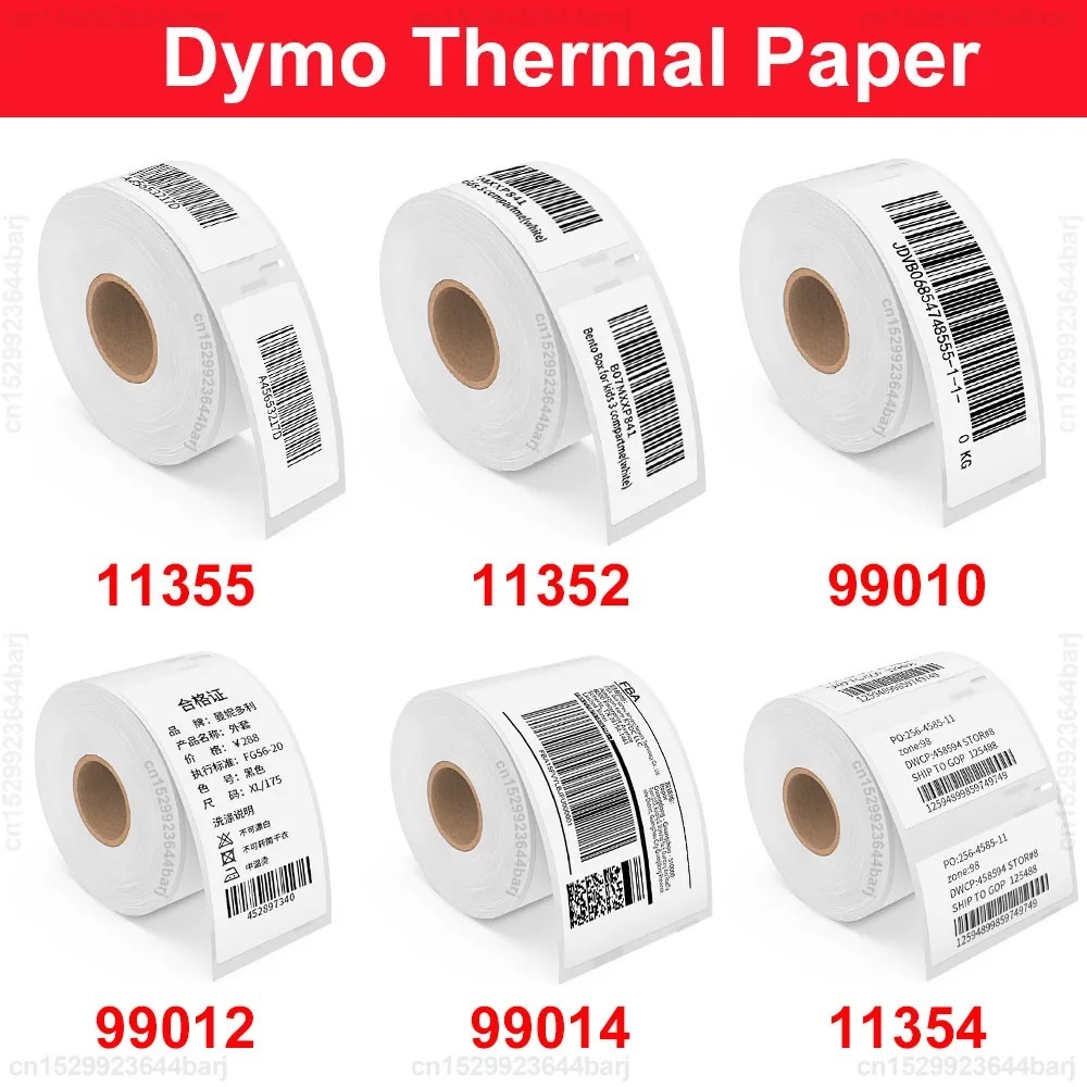 Compatible DYMO LabelWriter Multiple Sizes Label Roll 99010 99012 99014 ...