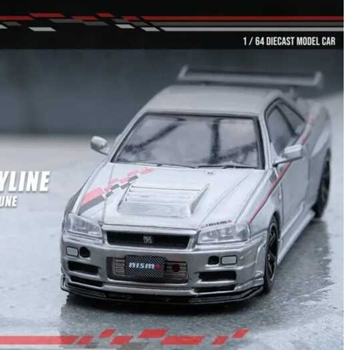 1:64 INNO R34 SKYLINE GTR alloy car model | Shopee Singapore