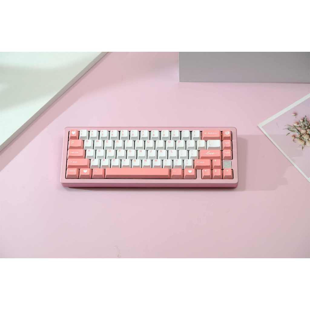 GMK Valentine's Day Keycaps, 129 Keys PBT Keycaps Cherry Profile DYE ...