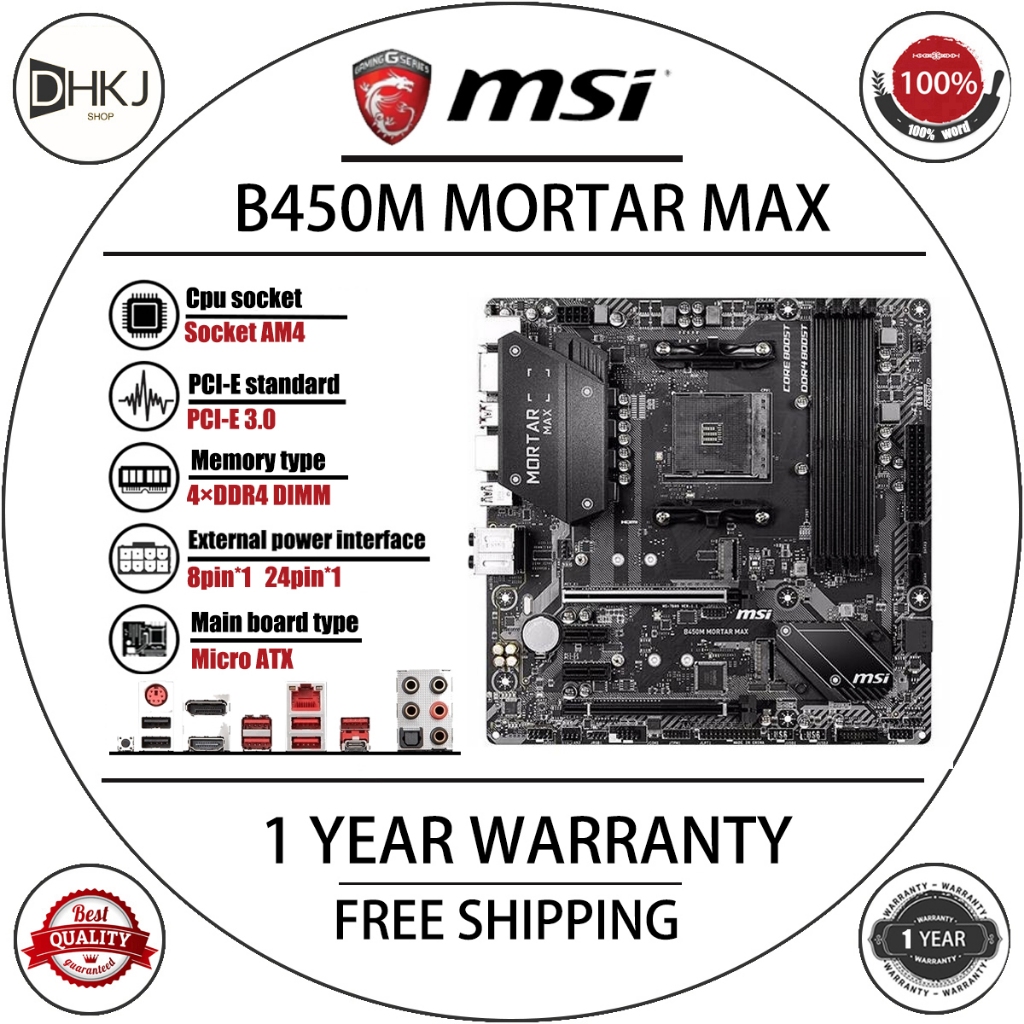 Buy motherboard b450 At Sale Prices Online - October 2026 | Shopee ...