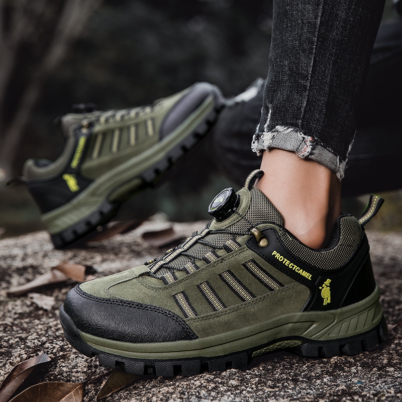 Salomon Hiking Shoes For Men Outdoor Trekking Shoes No slip Shoes Shopee Singapore