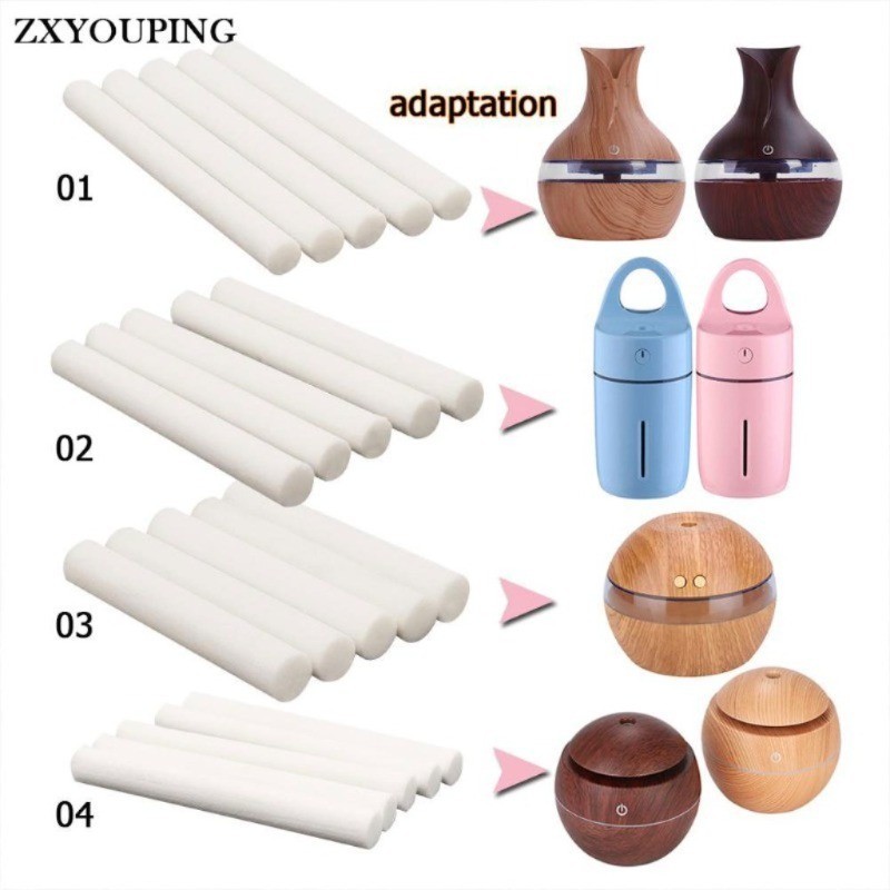10Pcs Humidifier Filter Replacement Cotton Sponge Stick for Usb ...