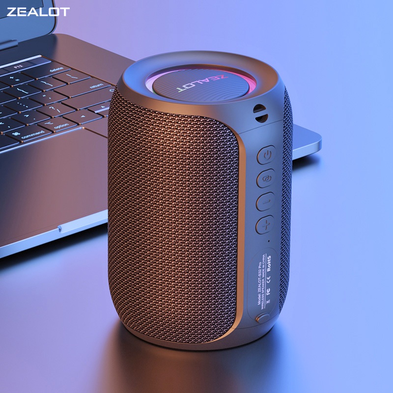 ZEALOT S32 Pro 15W Wireless Speaker Bluetooth Portable Hifi Bass Stereo ...