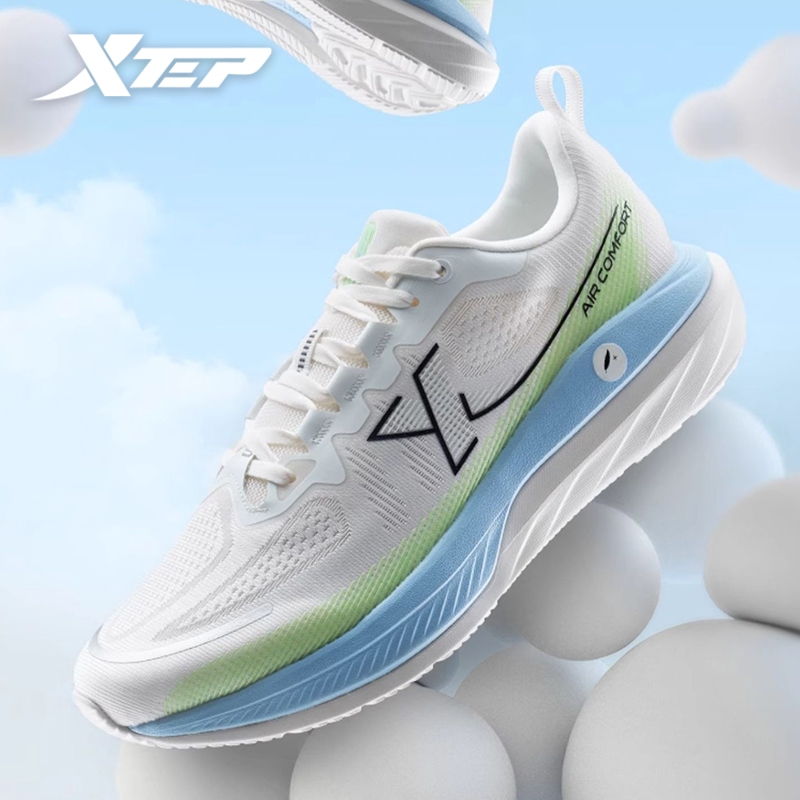 XTEP Xingyun DC Running Shoes Cushion Breathable Vitality Soft Bottom Feather Dynamic Foam For Men Shopee Singapore