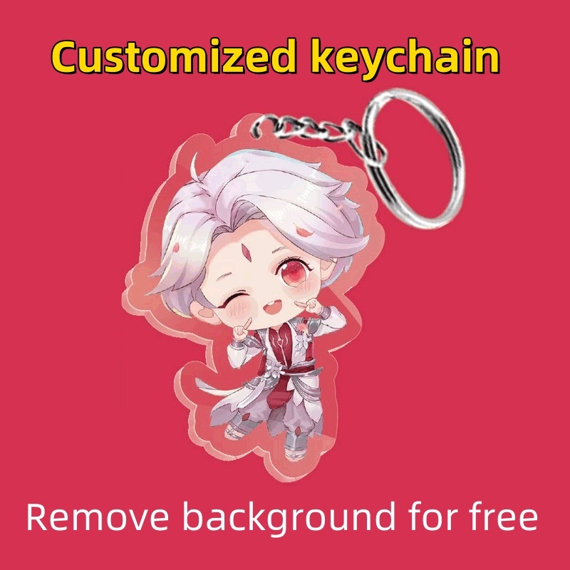 [Customization] Minimum order of 10pc, acrylic keychain customization ...