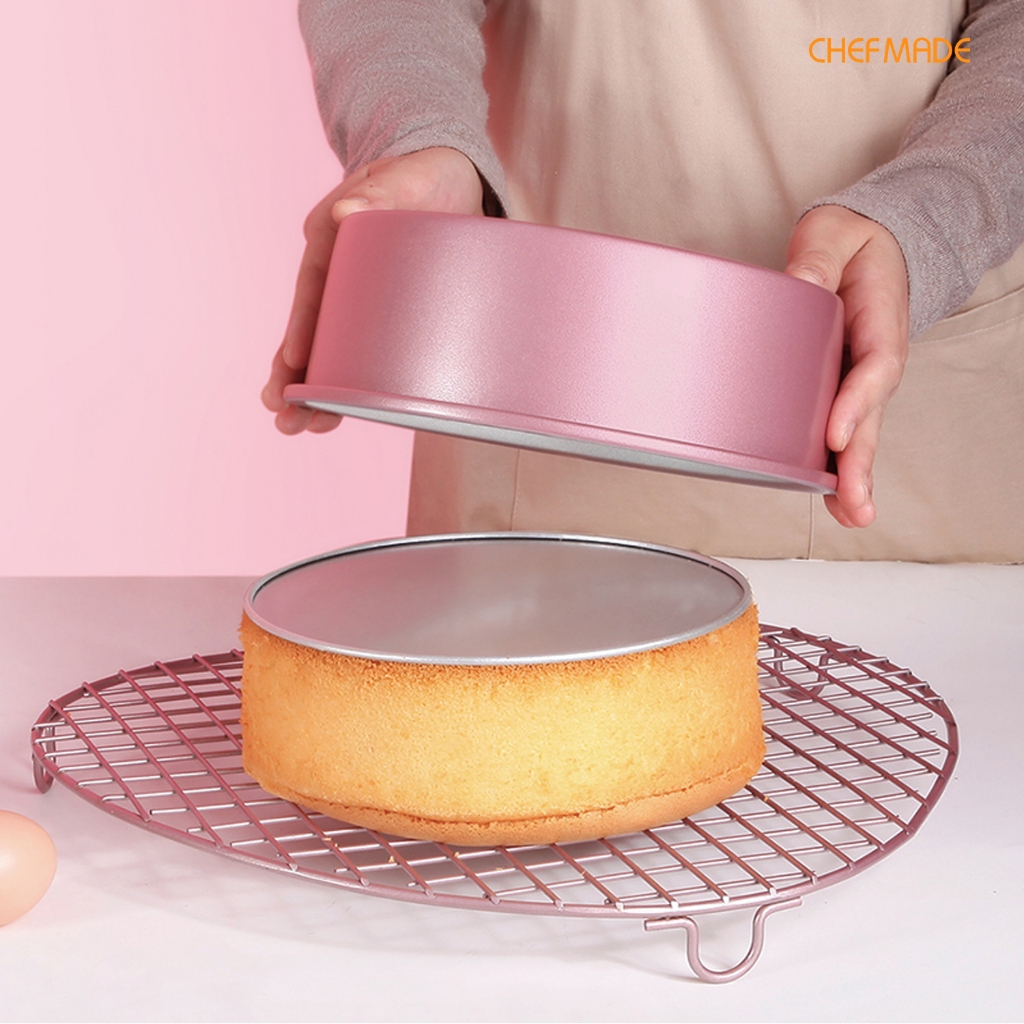 CHEFMADE 4 6 8 Extra Deep Round Cake Pan With Removable Bottom WK9885 WK9886 WK9887 WK9888 WK9889 WK9890 Shopee Singapore