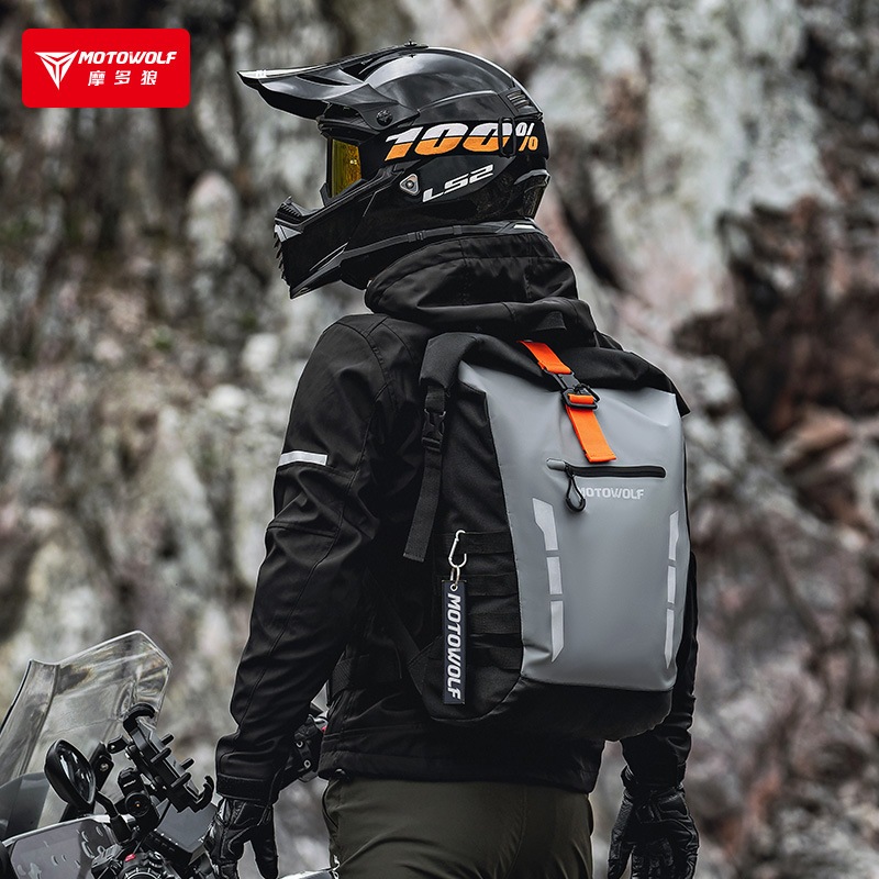 Motorcycle Motorcycle Outdoor Riding Large-Capacity Backpack Casual ...