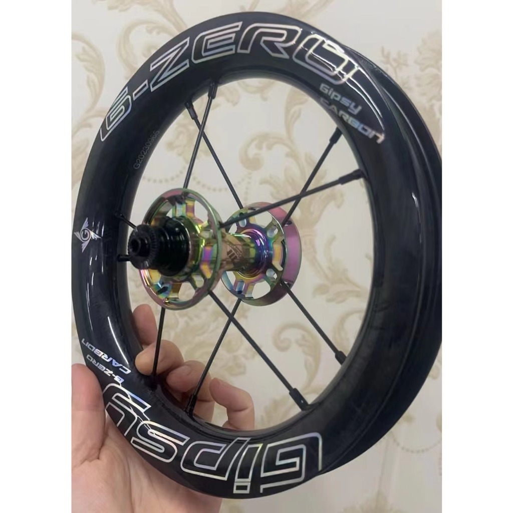 GIPSY G-ZERO 12INCH carbon wheelst for 12'' Kids balance bike