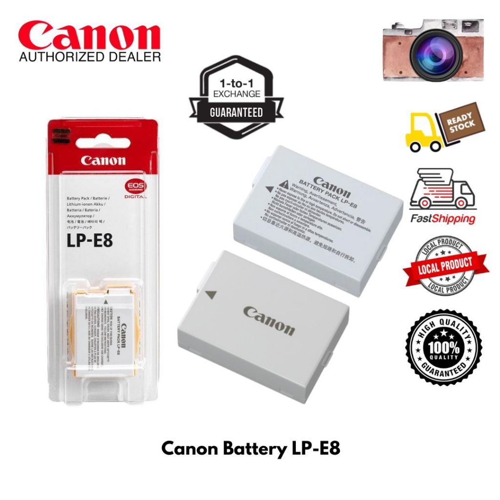Canon LP-E8 / LPE8 Battery For Canon EOS 700D,650D,600D,550D Canon LP ...