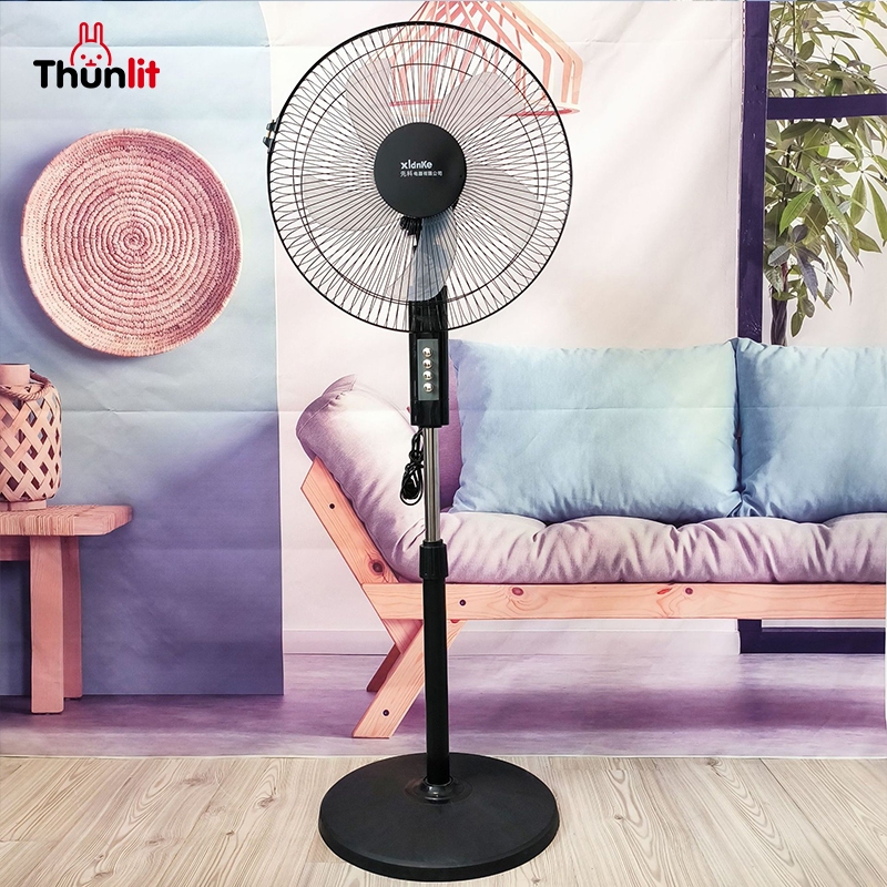 Thunlit Oscillating Standing Fan 16-inch Floor Fan Home Office Vertical ...