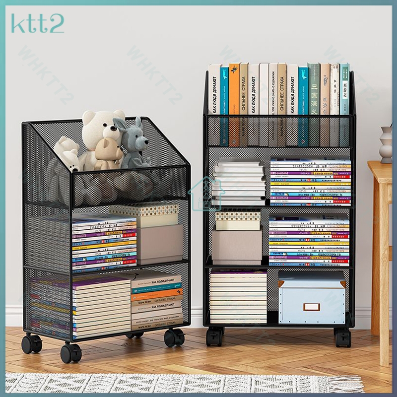 Floor-to-ceiling bookshelf Under the table shelves books Book storage ...